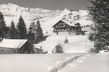 Winter im Arvenbüel 1950er