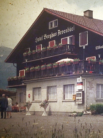 Hotel Arvenbüel Ende 1960er