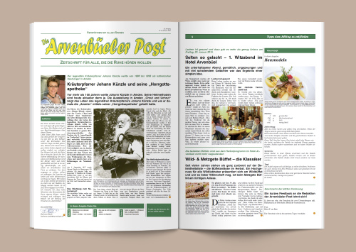 Arvenbüeler Post guest newspaper 45