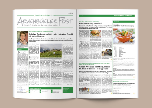 Arvenbüeler Post guest newspaper 47