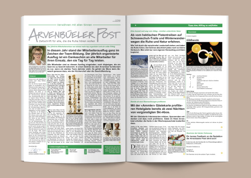 Arvenbüeler Post guest newspaper 56