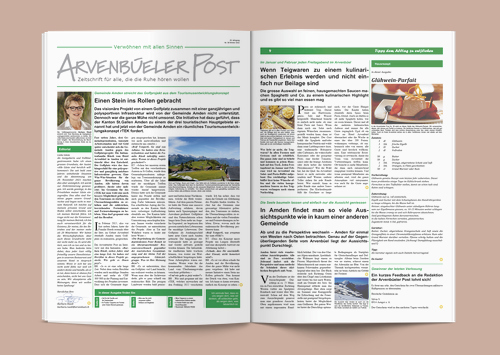 Arvenbüeler Post guest newspaper 58