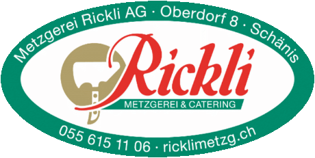 Logo Rickli’s butcher shop