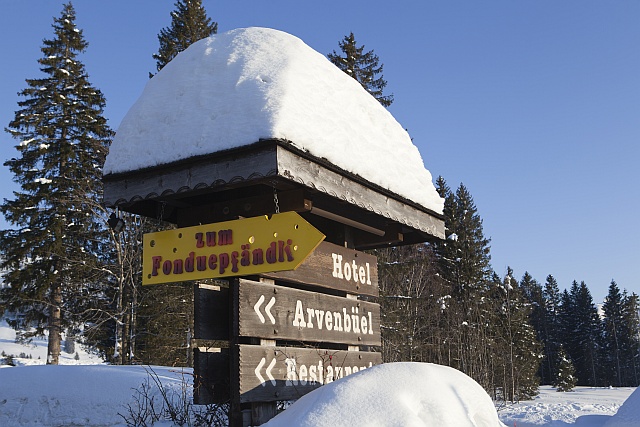 Fondue-Pfänndli in the Arvenbüel